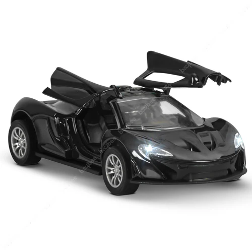 Push and Go Racing Car Toys for Kids black